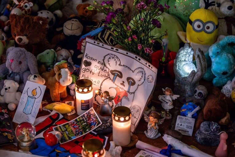 Trauer um getöteten achtjährigen Fabian