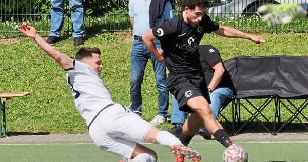 Voller Einsatz bei beiden Teams.