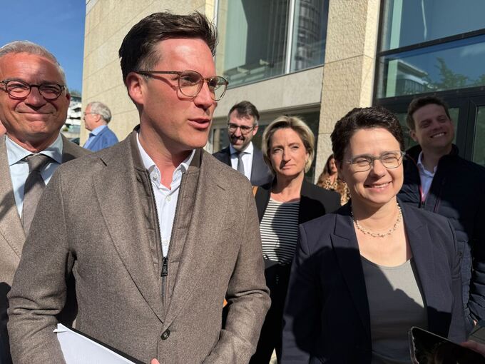 Fortsetzung Koalitionsverhandlungen zwischen Grünen und CDU