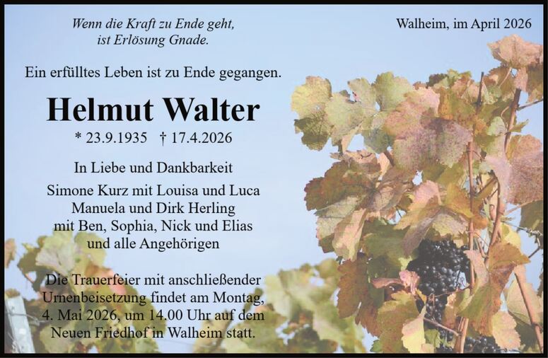 1661166(1-1)/Gauger Bestattungen GmbH