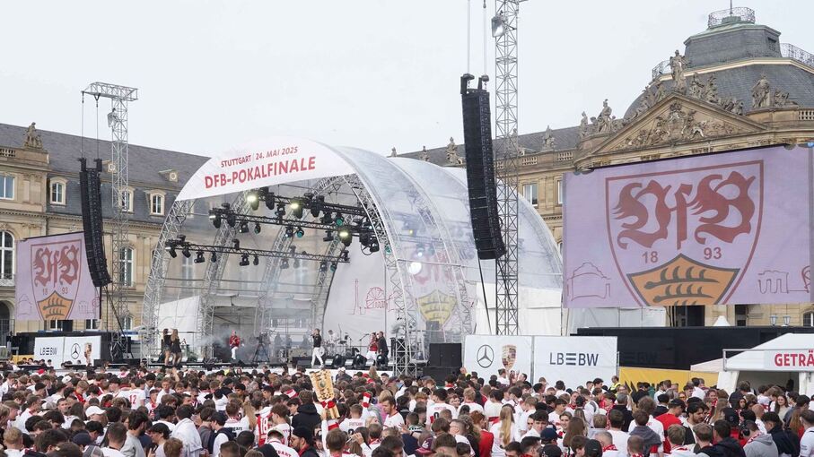 Public Viewing in Stuttgart