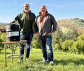 Sie sind die Erfinder des Asperger Esele: Clemens Thüsing (links) und Michael Dahm.