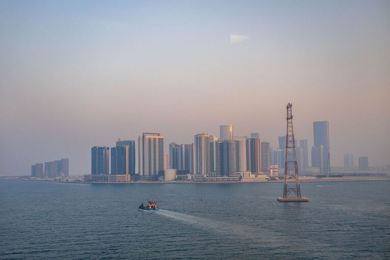 Skyline von Abu Dhabi