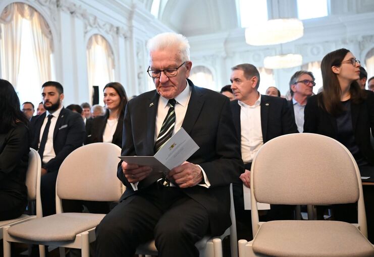 Festakt zur Verabschiedung von Ministerpräsident Kretschmann