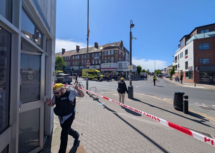 Zwei Verletzte bei Messerangriff in London