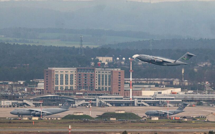 Ramstein gilt als wohl wichtigster Militärflughafen in Europa