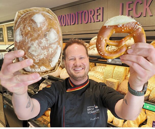 Bäckermeister Florian Lutz will mit einer Kampagne der Preisentwicklung die Stirn bieten.
