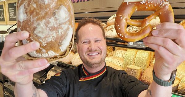 Bäckermeister Florian Lutz will mit einer Kampagne der Preisentwicklung die Stirn bieten.