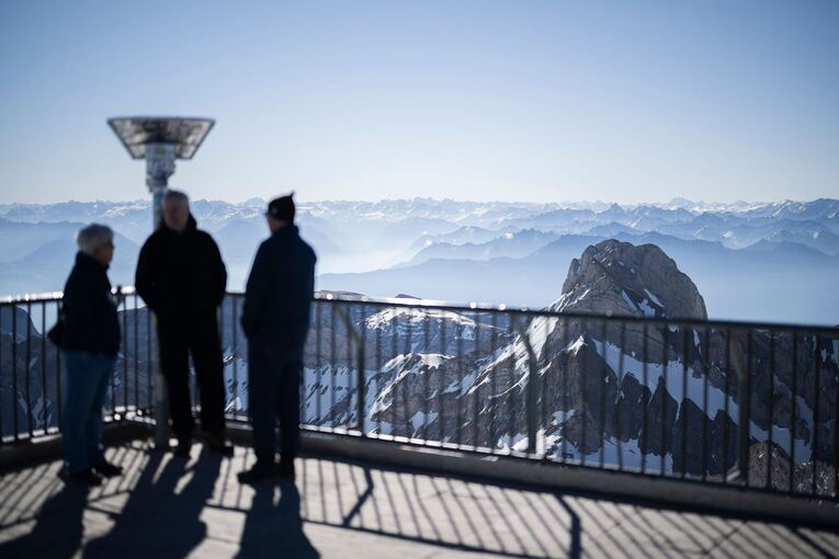 Säntis-Schwebebahn stellt Betrieb ein – neue Bahn im Bau