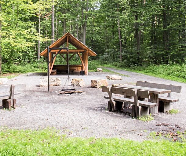 Öffentliche Grillplätze – hier zum Beispiel in Oberstenfeld – gibt es im Kreis Ludwigsburg viele.