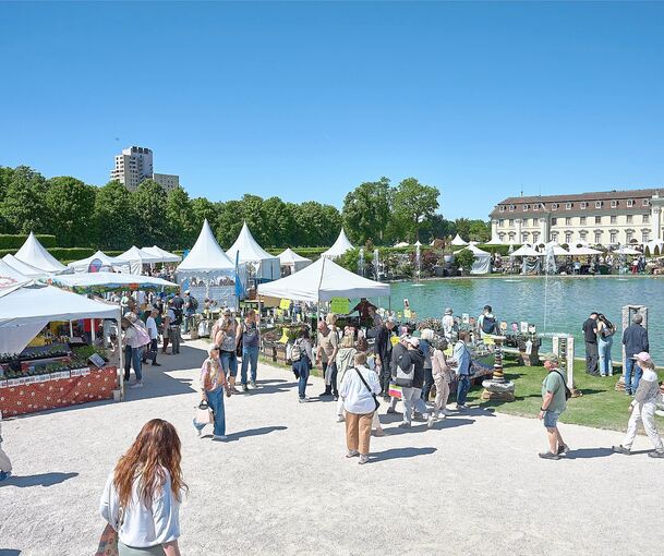Flanieren, bummeln, genießen: die barocken Gartentage im Blühenden Barock.