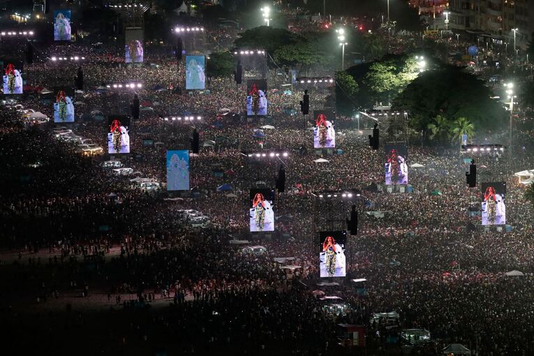 Konzert von Shakira in Rio de Janeiro