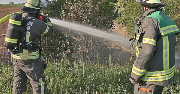 200 square meters burn: Fire in Gerlingen