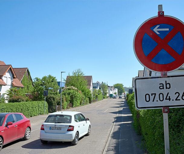 Während der Bauarbeiten ist in der Wilhelmstraße an vielen Stellen das Halten verboten. Der unerwünschte Nebeneffekt: Es wird schneller gefahren.