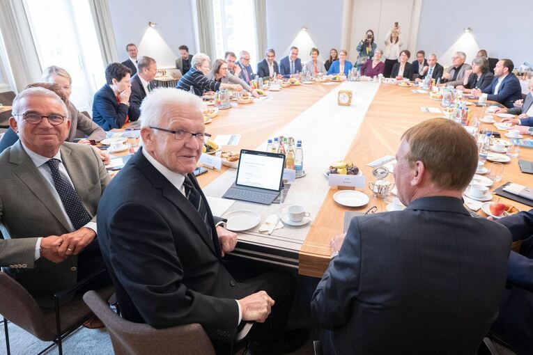 Letzte Kabinettssitzung von Kretschmann