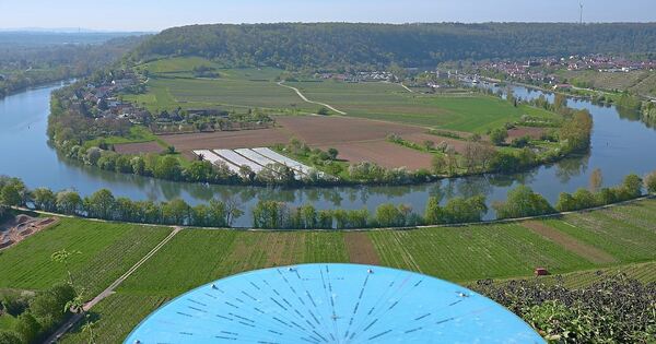 The ten most striking viewpoints in the Ludwigsburg district
