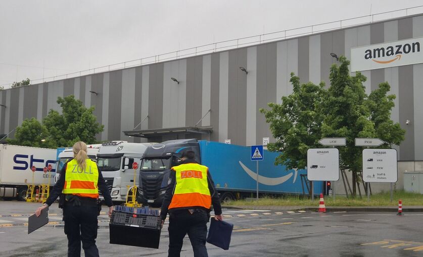 Zollkontrollen bei Paketzusteller-Firmen