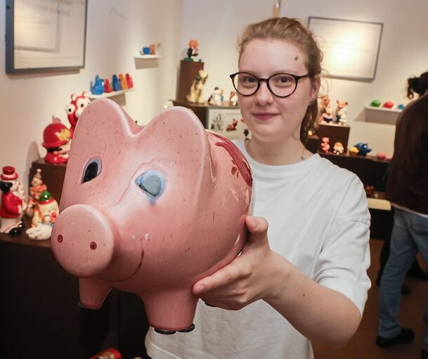 Symbol für Generationen: ein dickes Sparschwein.