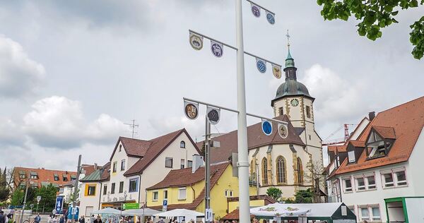 Im Frühling beginnt die Festle-Zeit im Landkreis Ludwigsburg. Im Bild das Wettemarktfest in Oßweil.