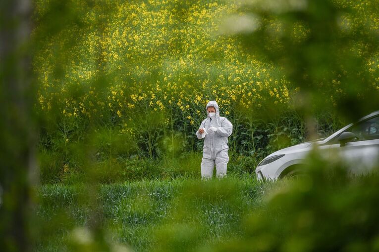 Frauenleiche in Auto entdeckt Frauenleiche in Auto entdeckt