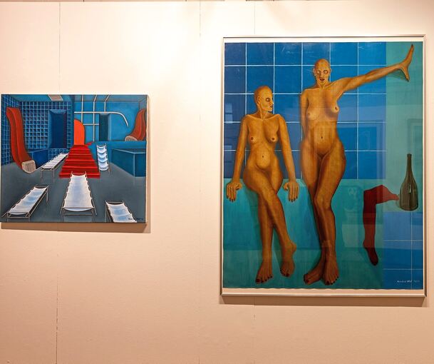 Dezidiert surrealistischer Zug: Die Kunst von Bernhard Obst fristete bislang ein Schattendasein im Bewusstsein der regionalen Szene.