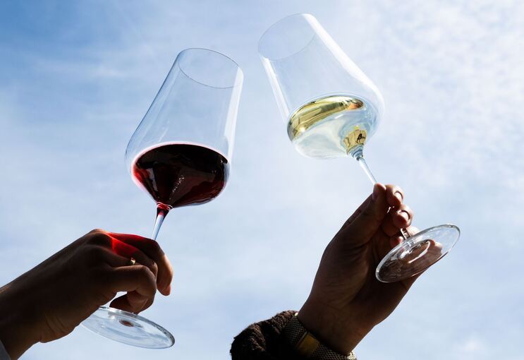 Rot- und Weißwein