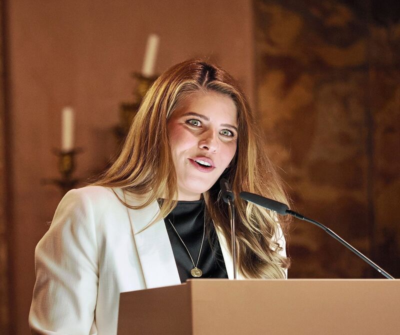 Festrednerin Sarna Röser: „Man wartet nicht auf bessere Zeiten, man macht sie.“ Festrednerin Sarna Röser: „Man wartet nicht auf bessere Zeiten, man macht sie.“