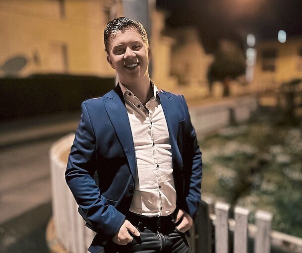 Björn Albrecht: Der neue Dirigent des MV Walheim.