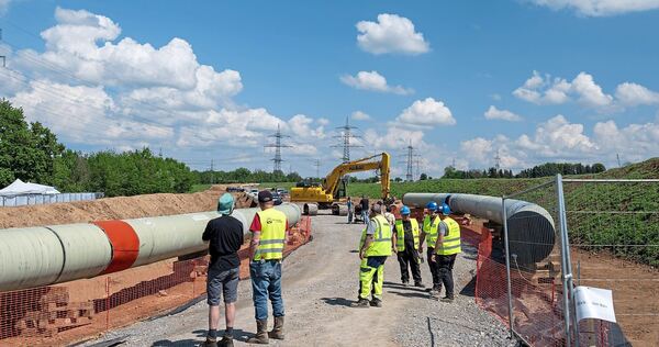 Die Baustelle war am Samstag ausnahmsweise öffentlich zugänglich.