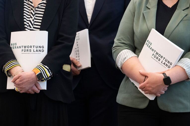 Vorstellung Koalitionsvertrag in Baden-Württemberg