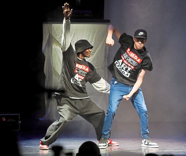 Urban Dance-Show in der Karlskaserne.