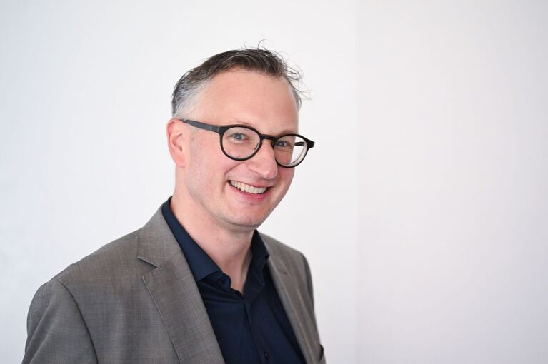Fraktionssitzung der Grünen - Andreas Schwarz