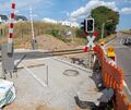 Bei der Strohgäubahn gibt es derzeit viele Baustellen: in Hemmingen (Bild), neben der A81 auf Gemarkung Korntal und dann noch, i Bei der Strohgäubahn gibt es derzeit viele Baustellen: in Hemmingen (Bild), neben der A81 auf Gemarkung Korntal und dann noch, im übertragenen Sinne, rund um die Werkstatt.