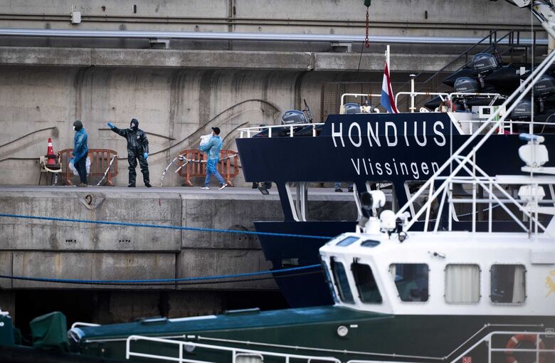 Das Kreuzfahrtschiff «Hondius»