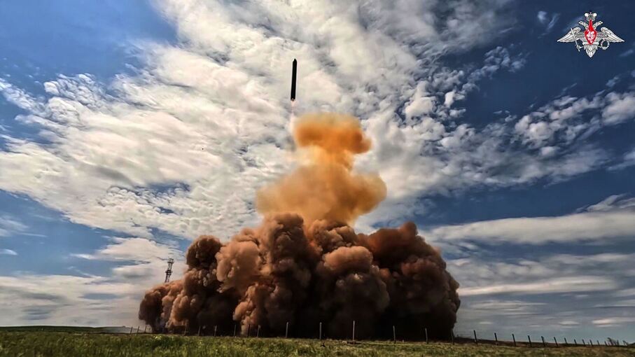 Ukraine-Krieg - russische Interkontinentalrakete Sarmat