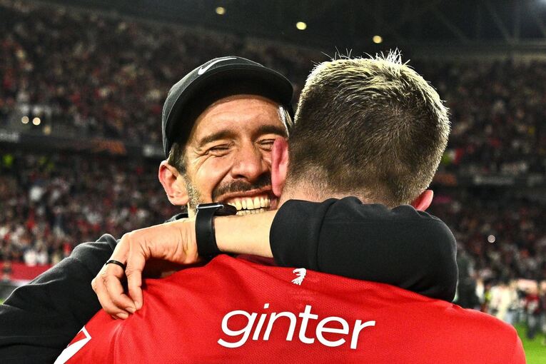 Julian Schuster und Matthias Ginter Julian Schuster und Matthias Ginter