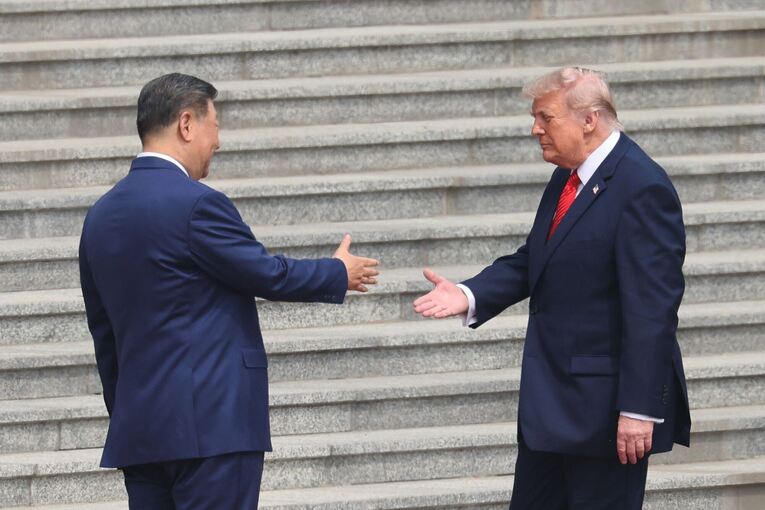 US-Präsident Trump in China