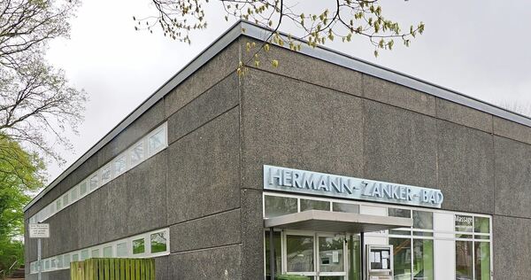 Seit 2022 ist das Hermann-Zanker-Bad in Marbach geschlossen.