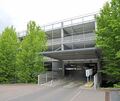 Die Ausfahrt des Parkhauses wird verbreitert.