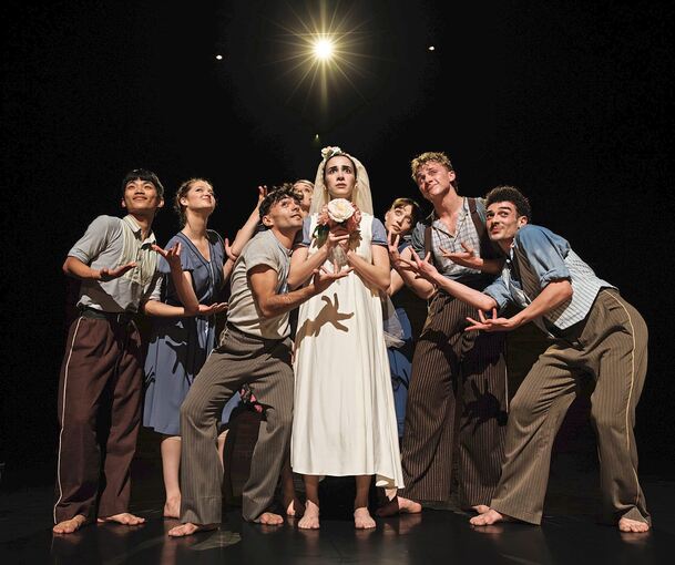 Einfallsreiche Ensembleszenen: „Anthems“ im Stuttgarter Theaterhaus.