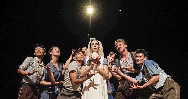 Einfallsreiche Ensembleszenen: „Anthems“ im Stuttgarter Theaterhaus.