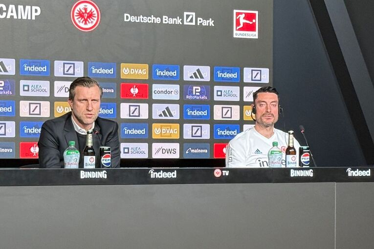 Pressekonferenz Eintracht Frankfurt Pressekonferenz Eintracht Frankfurt