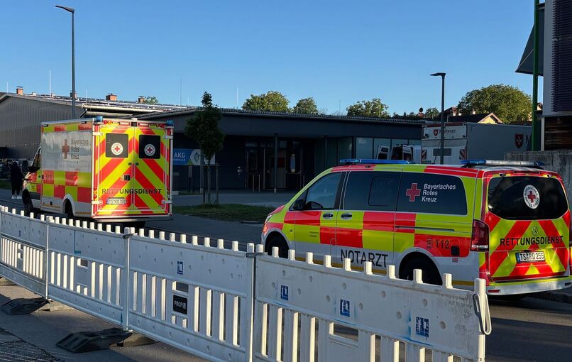 Großeinsatz am Bahnhof Traunstein