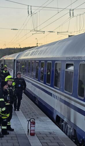 Großeinsatz am Bahnhof Traunstein