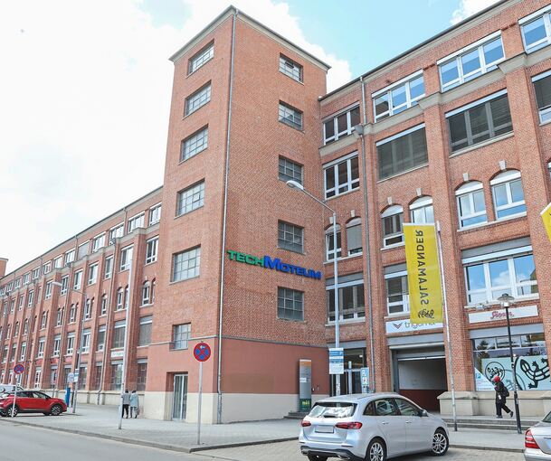 In der Stammheimer Straße richtet das Techmoteum seine neuen Co-Creative Spaces ein.