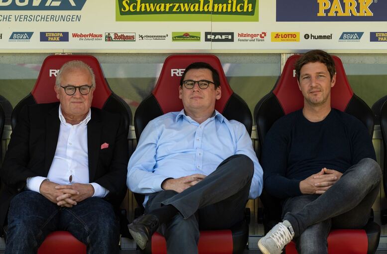 Fritz Keller, Oliver Leki und Jochen Saier Fritz Keller, Oliver Leki und Jochen Saier