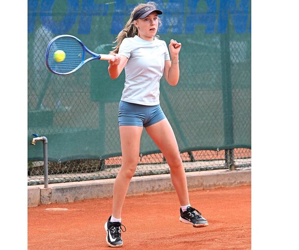 Spielt sich bis ins Finale: Ksenia Hermann.