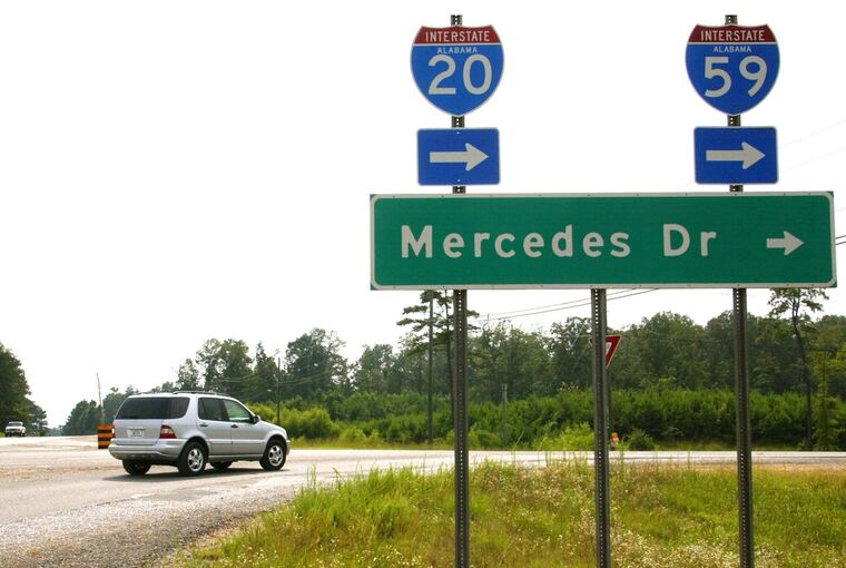 Mercedes-Werk in USA Mercedes-Werk in USA
