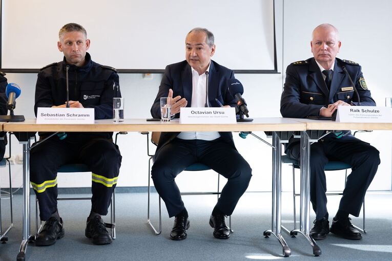 Nach dem Hauseinsturz in Görlitz Nach dem Hauseinsturz in Görlitz
