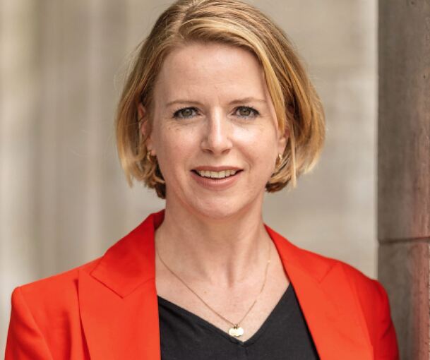 Maren Diebel-Ebers ist die stellvertretende Vorsitzende des DGB Bezirks Baden-Württemberg Maren Diebel-Ebers ist die stellvertretende Vorsitzende des DGB Bezirks Baden-Württemberg